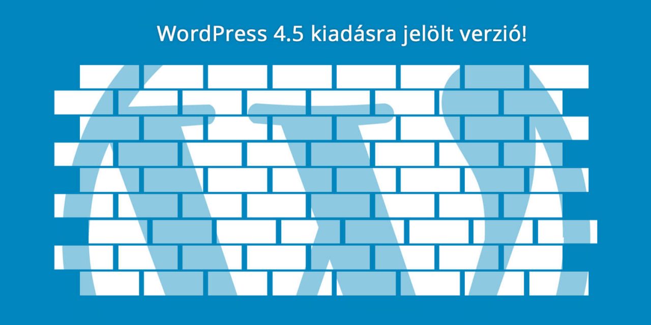 WordPress 4.5 RC