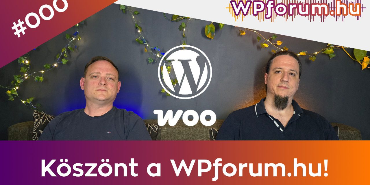 WordPress podcast sorozat indul, WP Fórum címmel