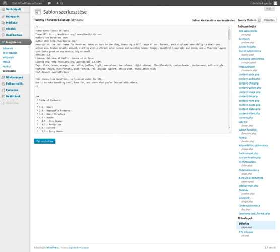 5.8. Sablon szerkesztése