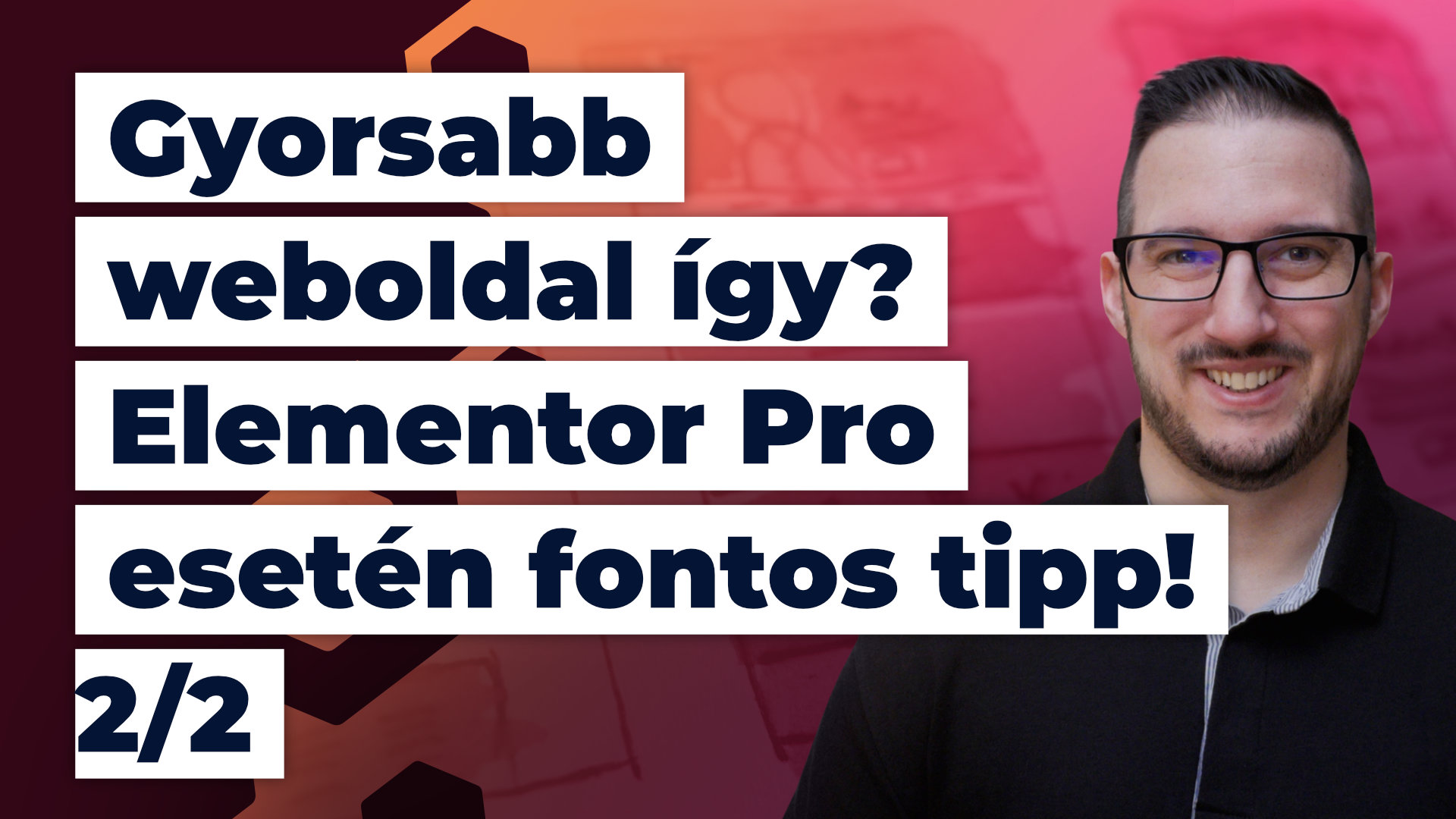 Sebesség optimalizálás így? Elementor Pro oldal esetére fontos tipp!