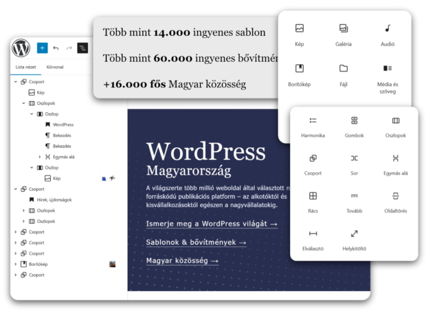 WordPress Gutenberg editor