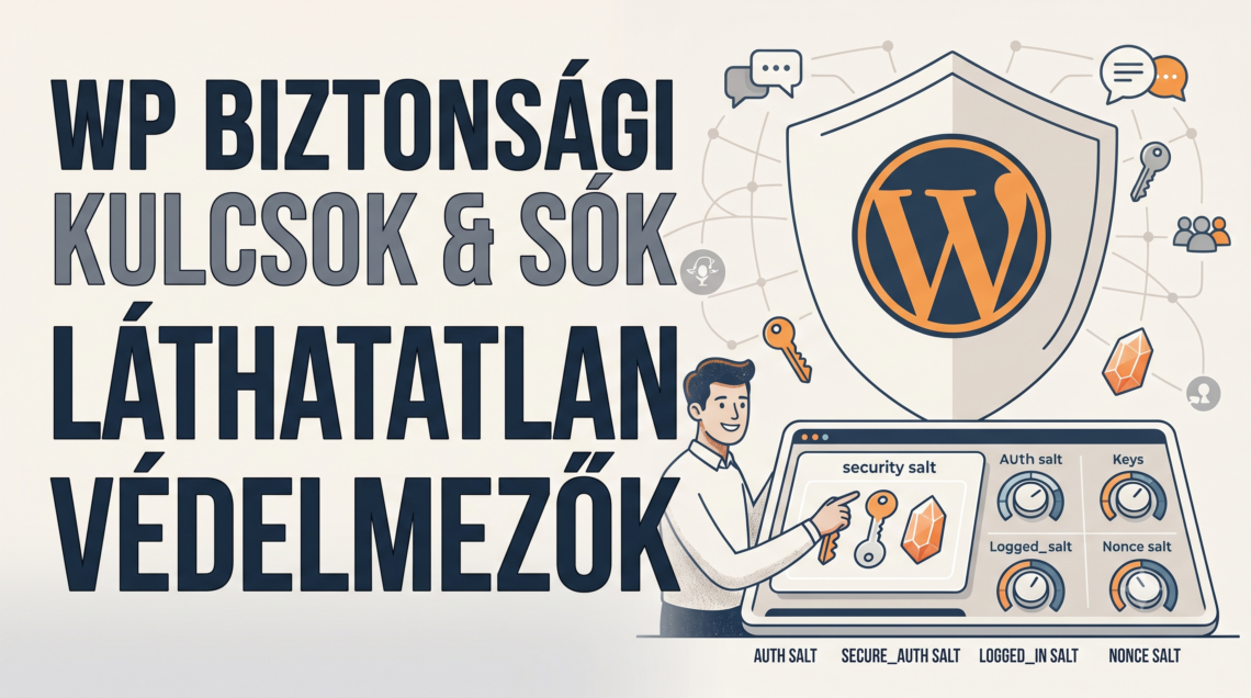 WordPress biztonsági kulcsokról, azonosítókról (Keys + Salts)