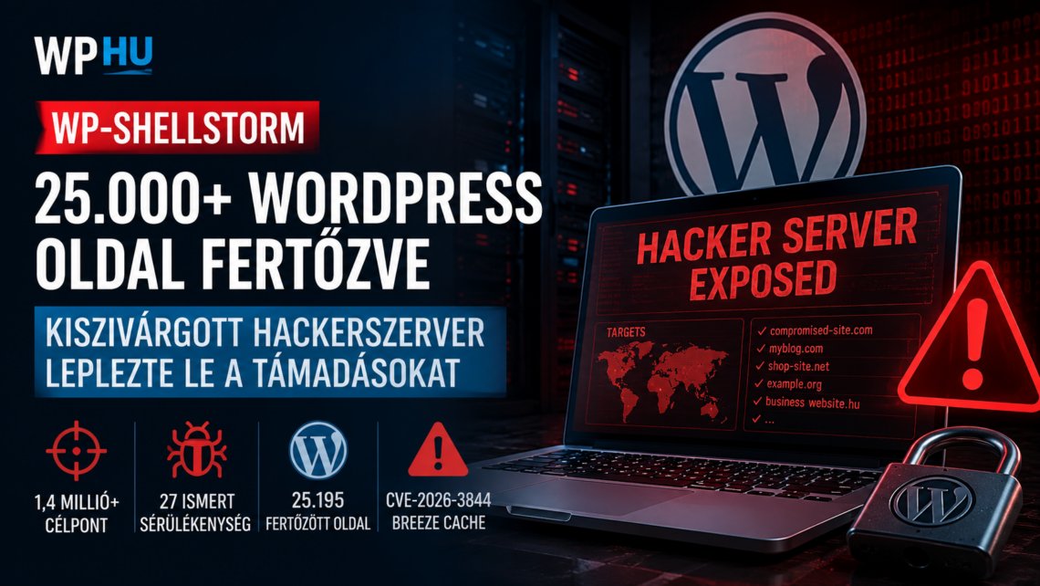 WP-Shellstorm művelet – Az automatizált támadások világa